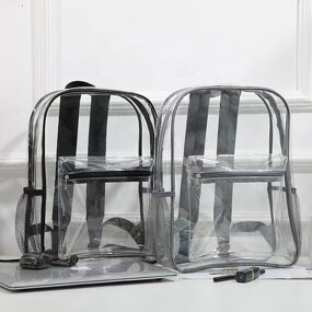 Clear Backpack Manufacturer - Custom Wholesale OEM Unisex Waterproof See Through