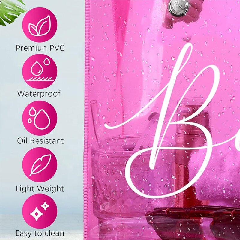 PVC Tote Bag Factory - Fashion Women's Waterproof Transparent Clear Pink