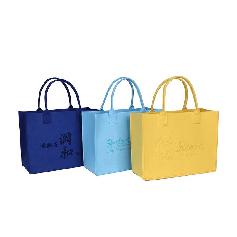 Customized Felt Tote Bag Manufacturer - Large Capacity Portable Environmental