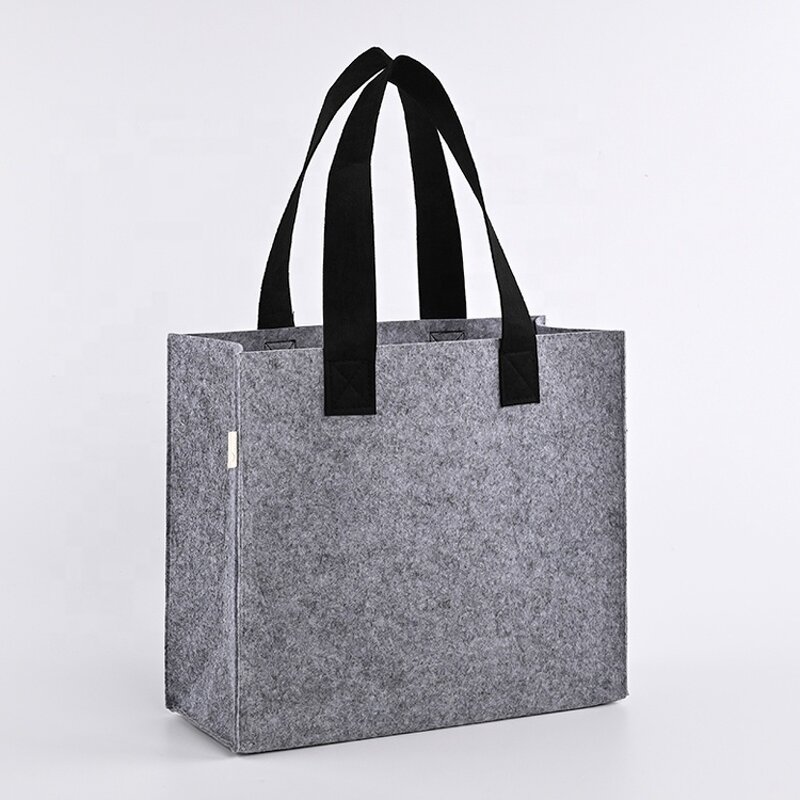 Eco-Friendly Felt Bag Manufacturer - Custom Logo Casual Large Capacity Wool
