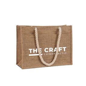 Beach Tote Bag Manufacturer - OEM/ODM Customized Large Jute with Rope Handle