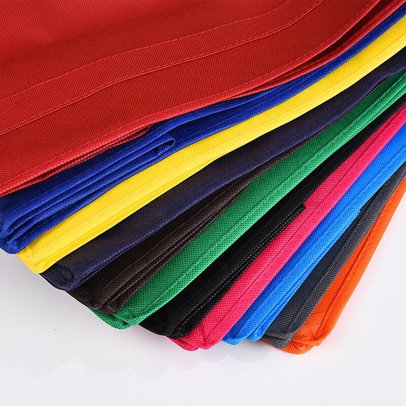 Non Woven Tote Bags Factory - Customized Logo Reusable Heavy Duty Square