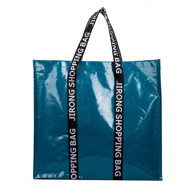 Reusable PP Woven Bag Manufacturer - Wholesale Waterproof Laminated Double Handle