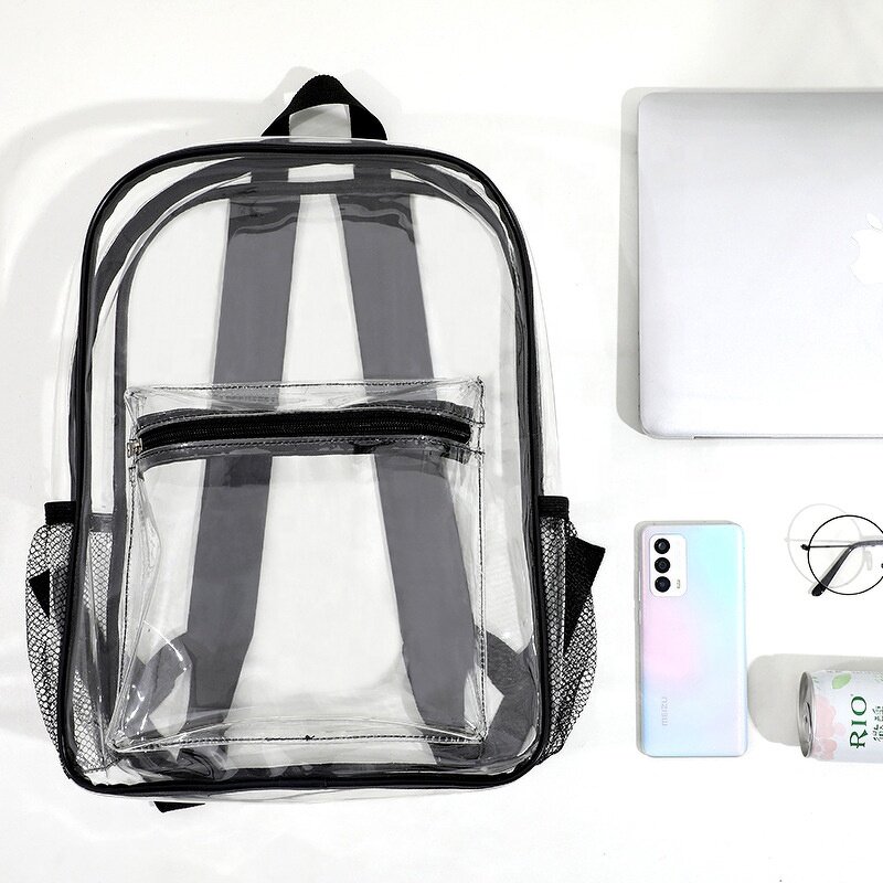 Clear Backpack Manufacturer - Custom Wholesale OEM Unisex Waterproof See Through
