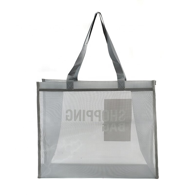 Beach Tote Bag Supplier - Custom Logo Fashion Outdoor Clear Transparency