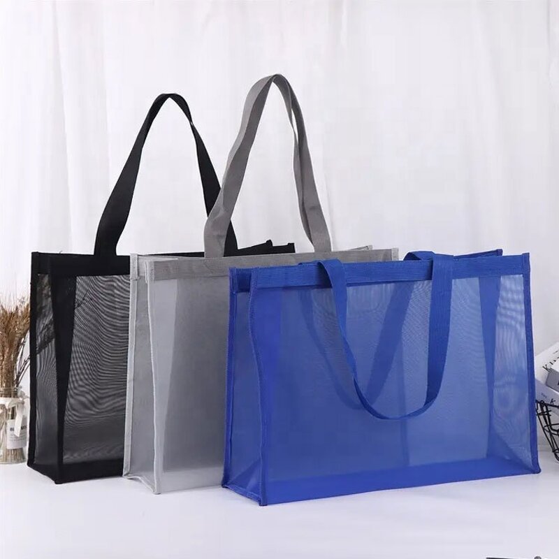 Mesh Nylon Tote Bag Supplier - Wholesale Customization Large Reusable Breathable