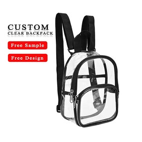 Waterproof Clear Backpack Factory - Customized Outdoor Travel Mini Stadium Approved