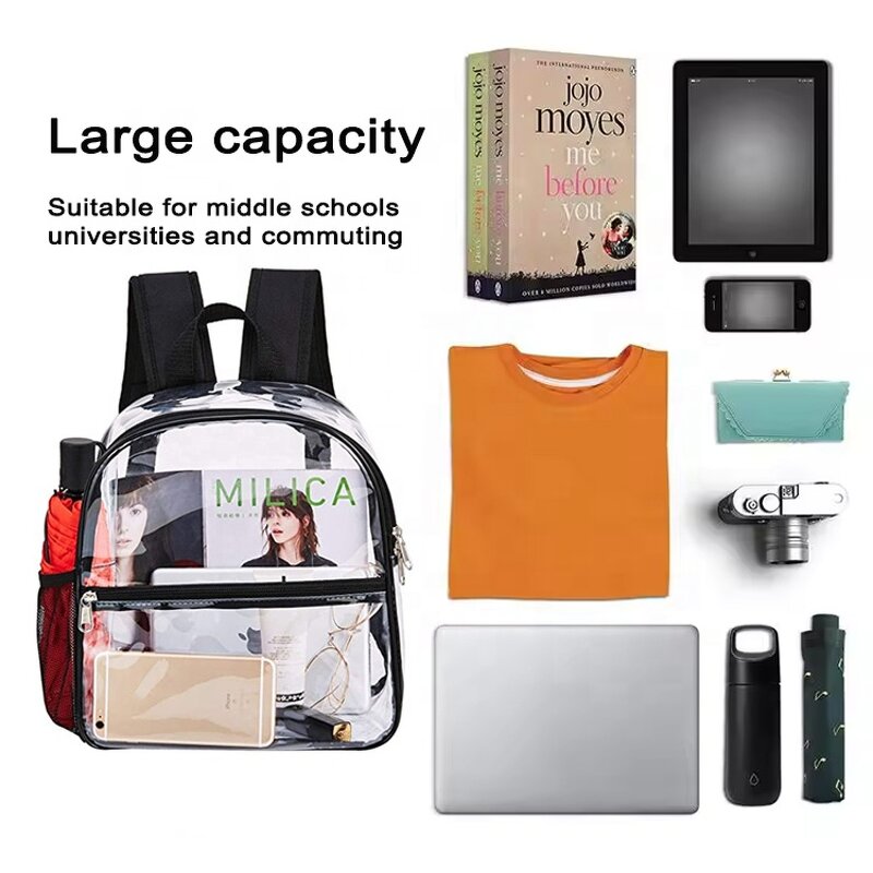 Mini Clear Backpack Manufacturer - Good Price Quality 14L Pvc for Kid Students