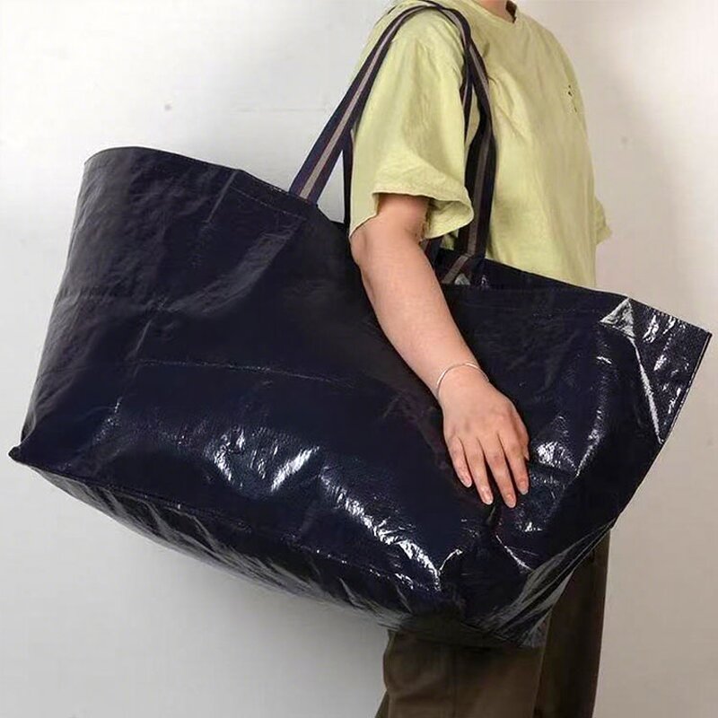 Laminated PP Tote Bag Supplier - Wholesale Large Capacity Waterproof Foldable