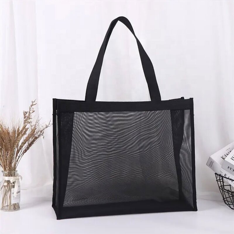 Mesh Nylon Tote Bag Supplier - Wholesale Customization Large Reusable Breathable