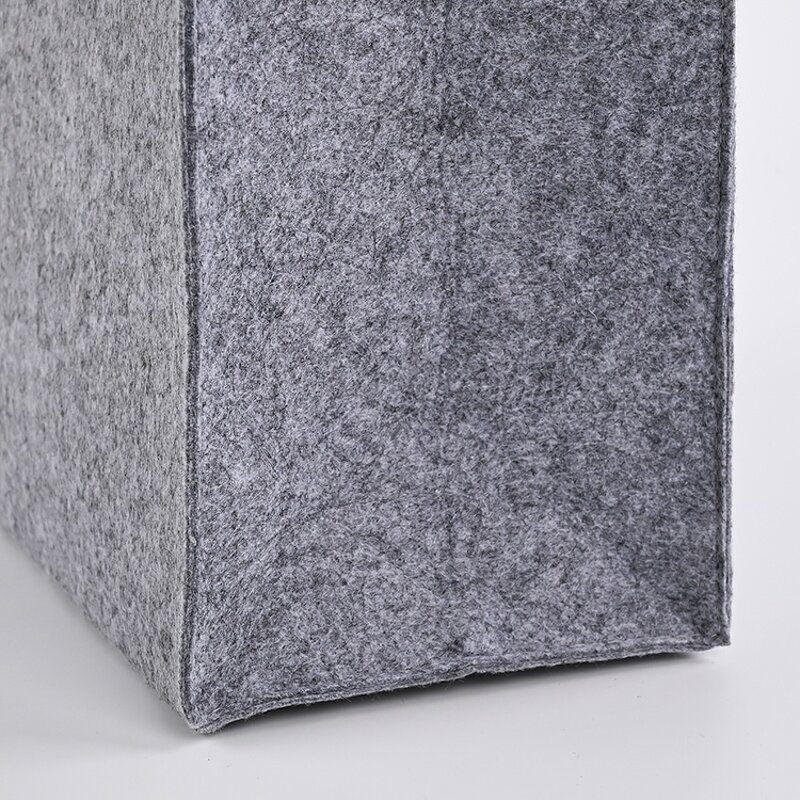 Felt Shopping Tote Bag Supplier - Storage High-Capacity Solid Color Shoulder