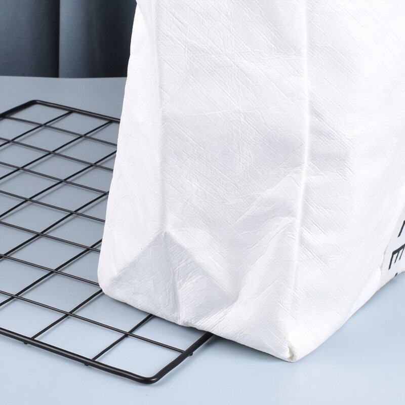 Dupont Tyvek Tote Bag Supplier - Wholesale Large Capacity Crumpled Kraft Paper