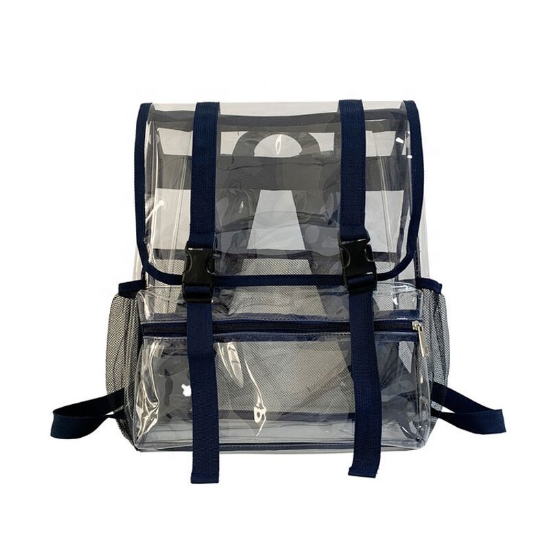 Clear Backpack Supplier - Wholesale School Outdoor Waterproof Transparent PVC