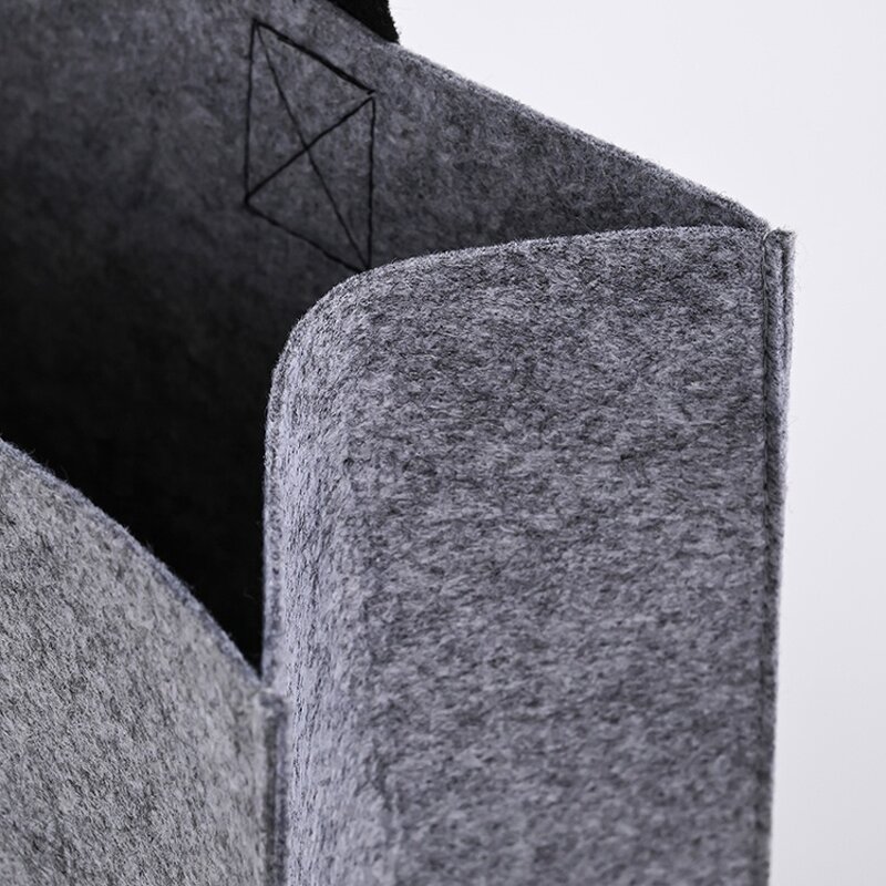 Felt Shopping Tote Bag Supplier - Storage High-Capacity Solid Color Shoulder