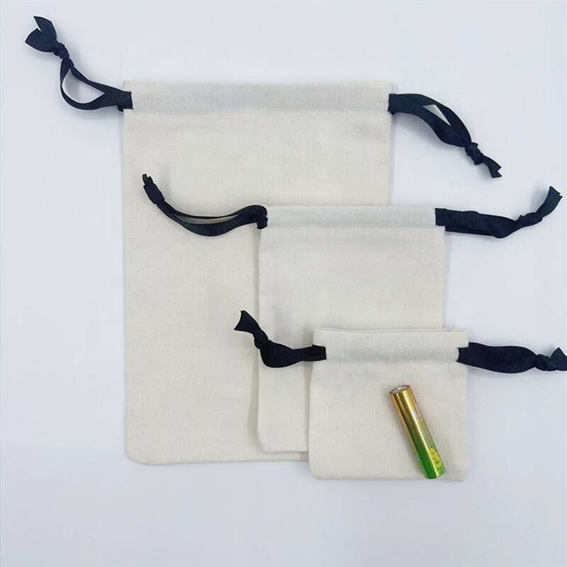 Cotton Drawstring Bags Factory - 1015cm Custom Logo Size Environmental