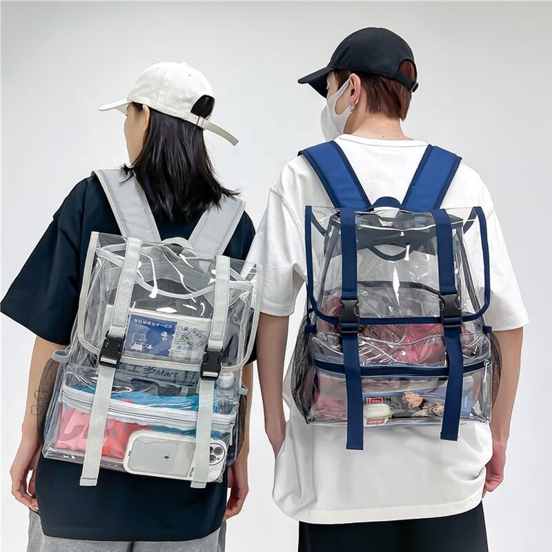Clear Backpack Manufacturer - Safety Approved Fast Pass Heavy Duty School