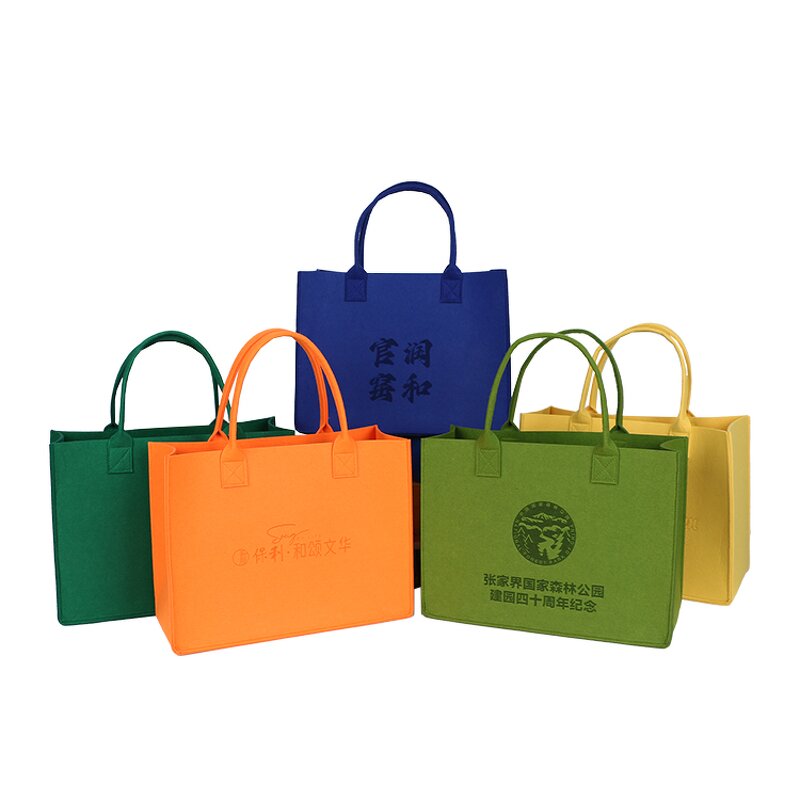 Customized Felt Tote Bag Manufacturer - Large Capacity Portable Environmental