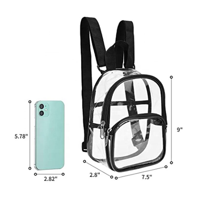 Transparent Backpacks Supplier - Wholesale Custom Leisure Design 14L Pvc