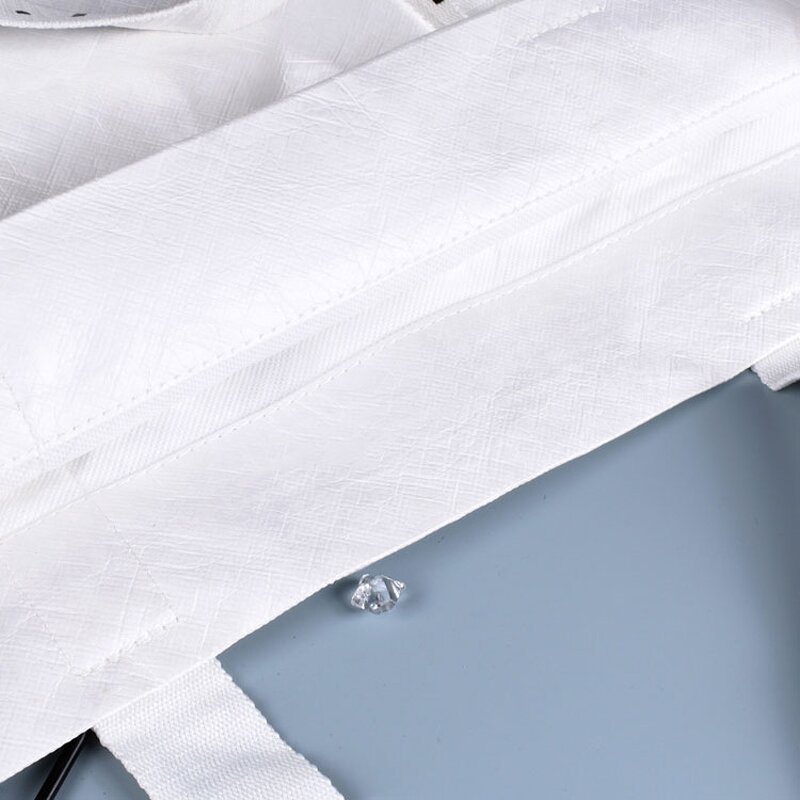 Dupont Tyvek Tote Bag Supplier - Wholesale Large Capacity Crumpled Kraft Paper