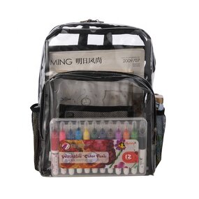 Transparent Backpack Manufacturer - Heavy Duty PVC with Reinforced Strap