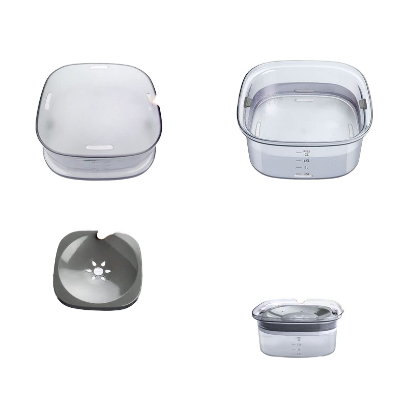 Dog Water Bowl Factory - OEM 2L Large Capacity Bowl