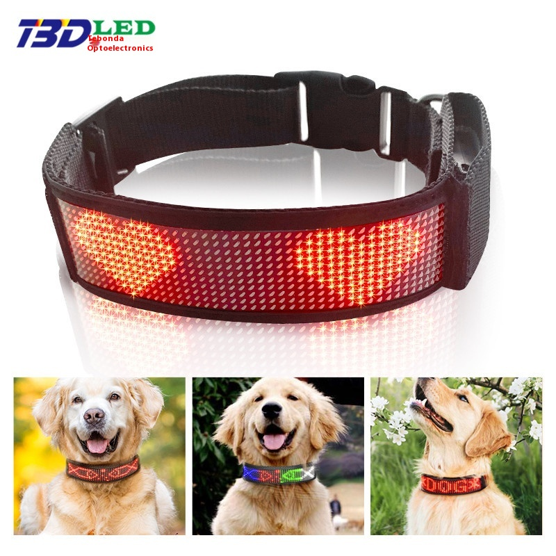 Dog Pet Collar Factory - OEM Rechargeable LED Light Collar