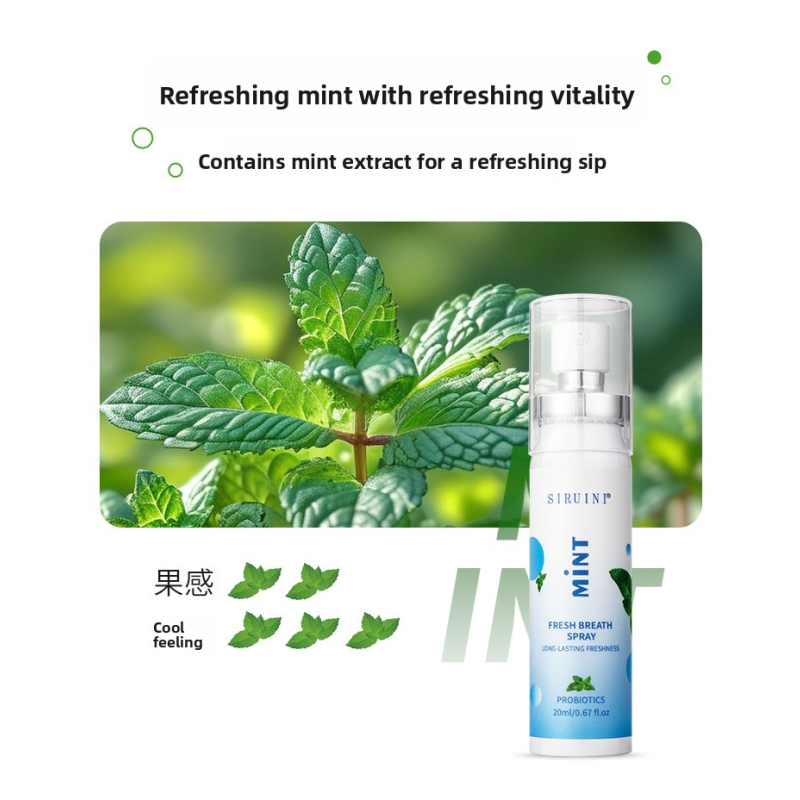 Breath Freshener Spray Manufacturer - OEM Peach Flavor Spray