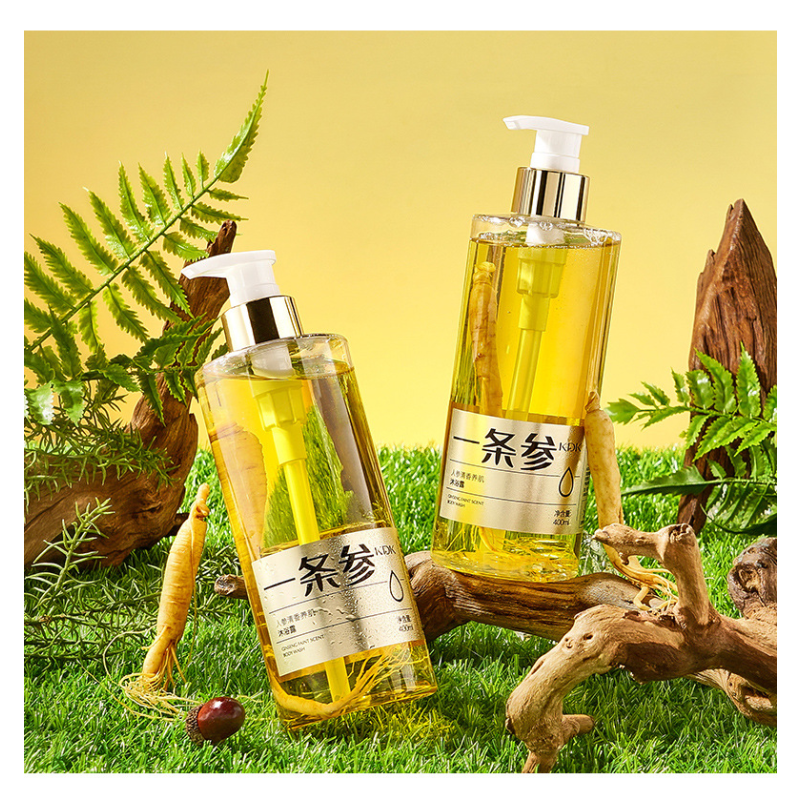 Body Wash Manufacturer - OEM Ginseng Fragrance Shower Gel