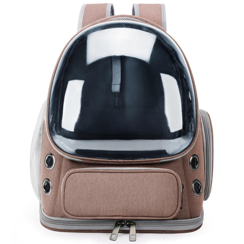 Pet Travel Backpack Manufacturer - OEM Breathable Zipper Bag