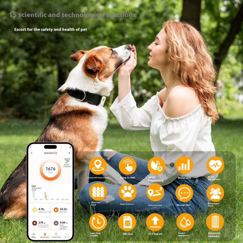 GPS Pet Tracker Factory - OEM Health Monitoring Device