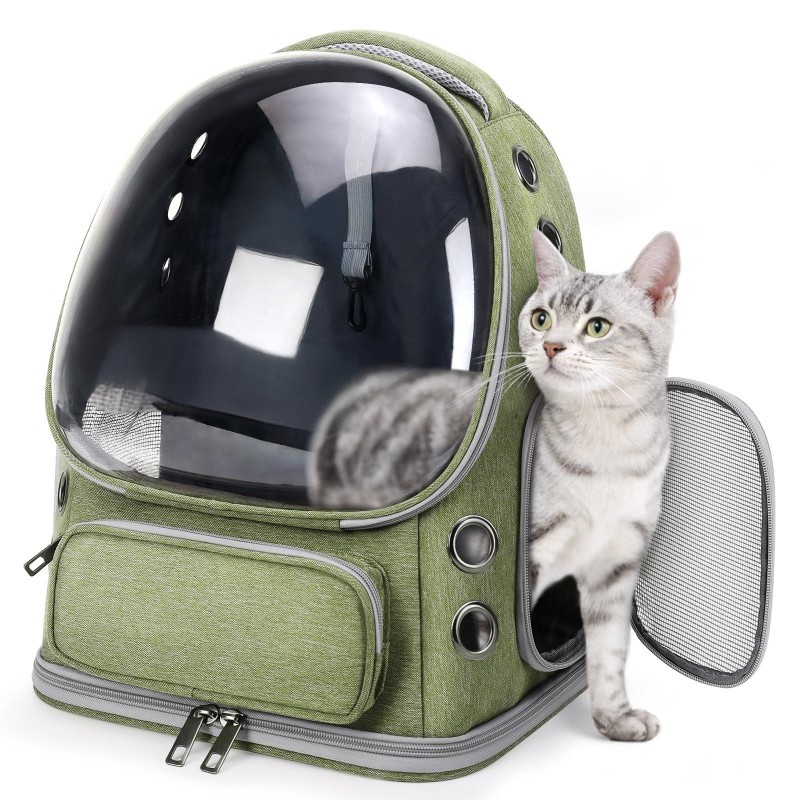 Pet Travel Backpack Manufacturer - OEM Breathable Zipper Bag