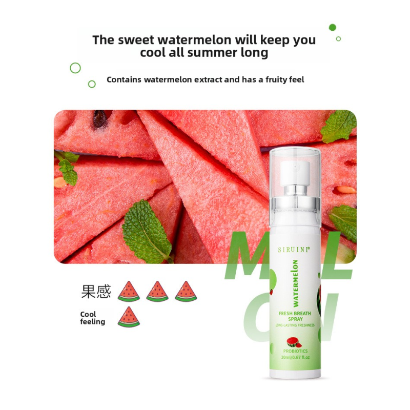 Breath Freshener Spray Manufacturer - OEM Peach Flavor Spray