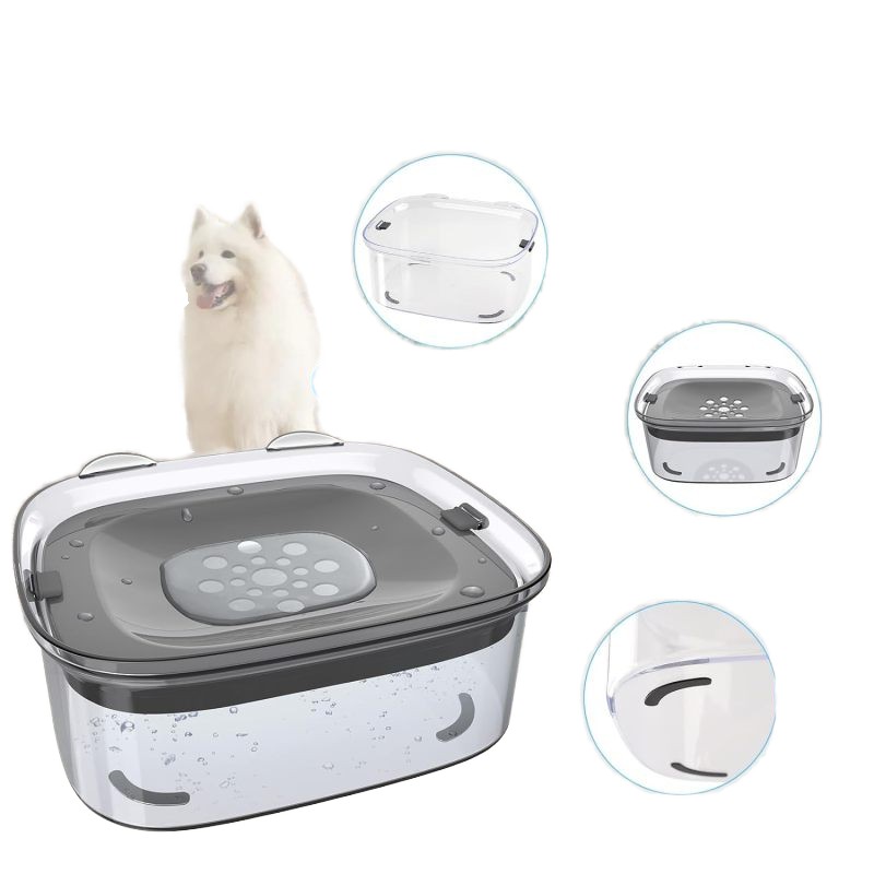 Slow Water Feeder Manufacturer - OEM 2L Spill Proof Bowl