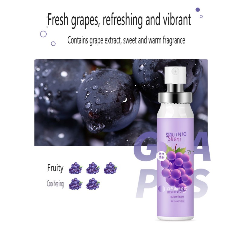 Oral Freshener Spray Factory - OEM Long Lasting Breath Spray