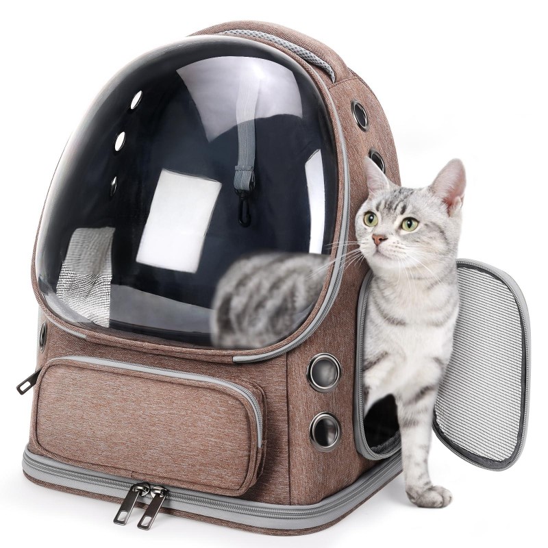 Pet Travel Backpack Manufacturer - OEM Breathable Zipper Bag