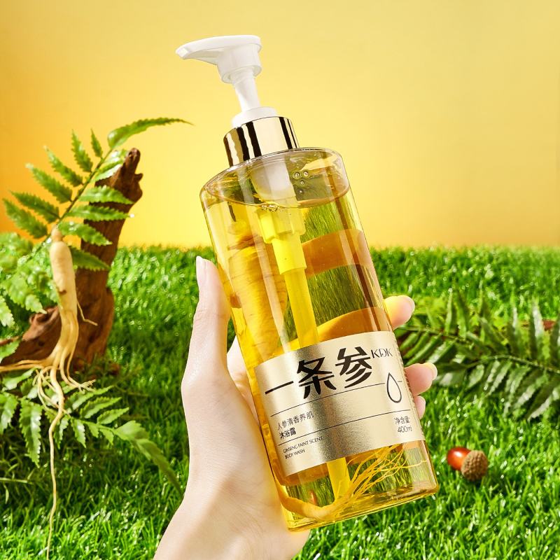 Body Wash Manufacturer - OEM Ginseng Fragrance Shower Gel