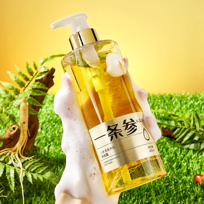 Body Wash Manufacturer - OEM Ginseng Fragrance Shower Gel