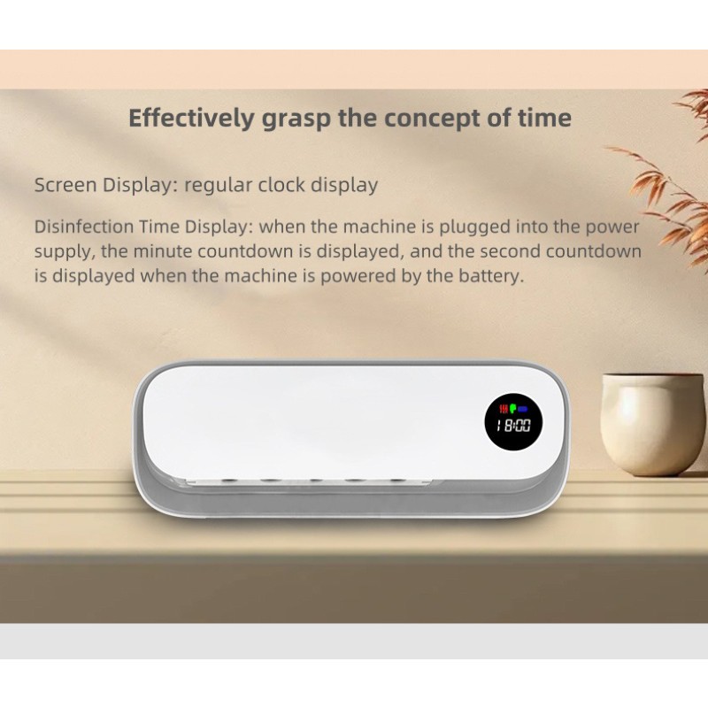 Toothbrush Sterilizer Manufacturer - OEM Rechargeable UV Sanitizer