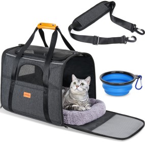 Pet Travel Backpack Factory - OEM Luxury Soft Sided Carrier
