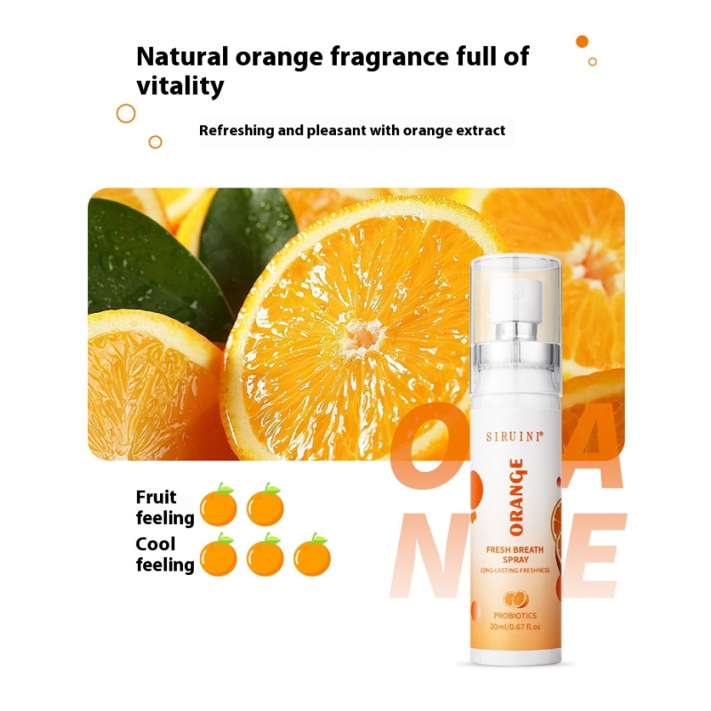 Breath Freshener Spray Manufacturer - OEM Peach Flavor Spray