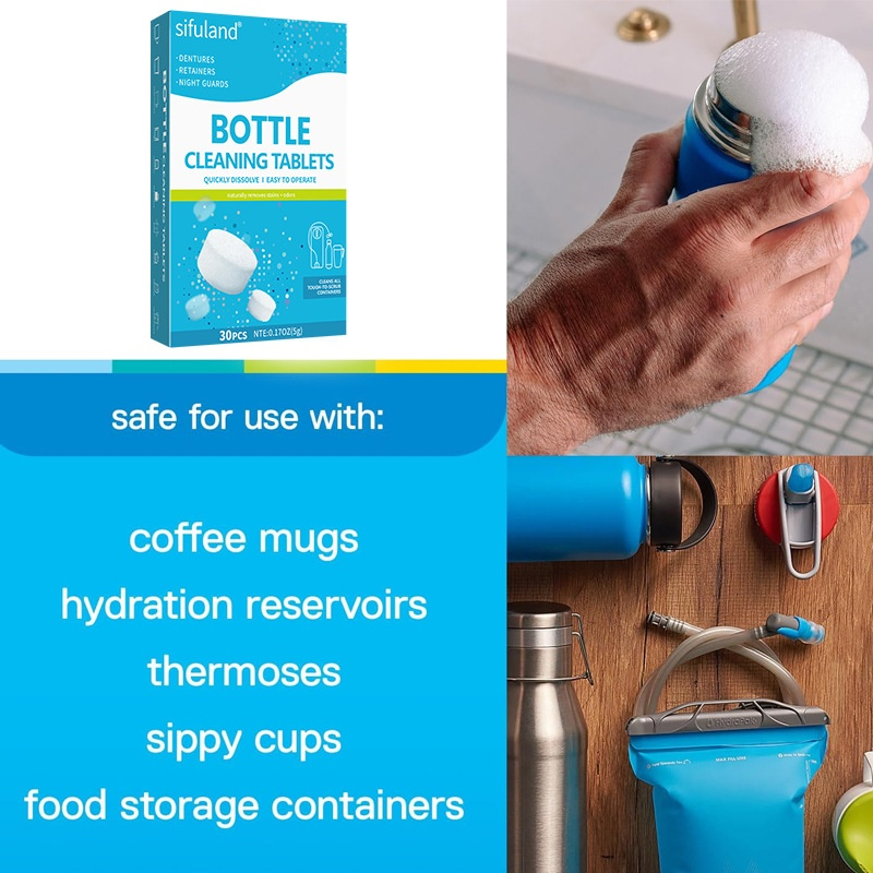 Effervescent Tablets Factory - OEM Water Cup Cleaning Agent