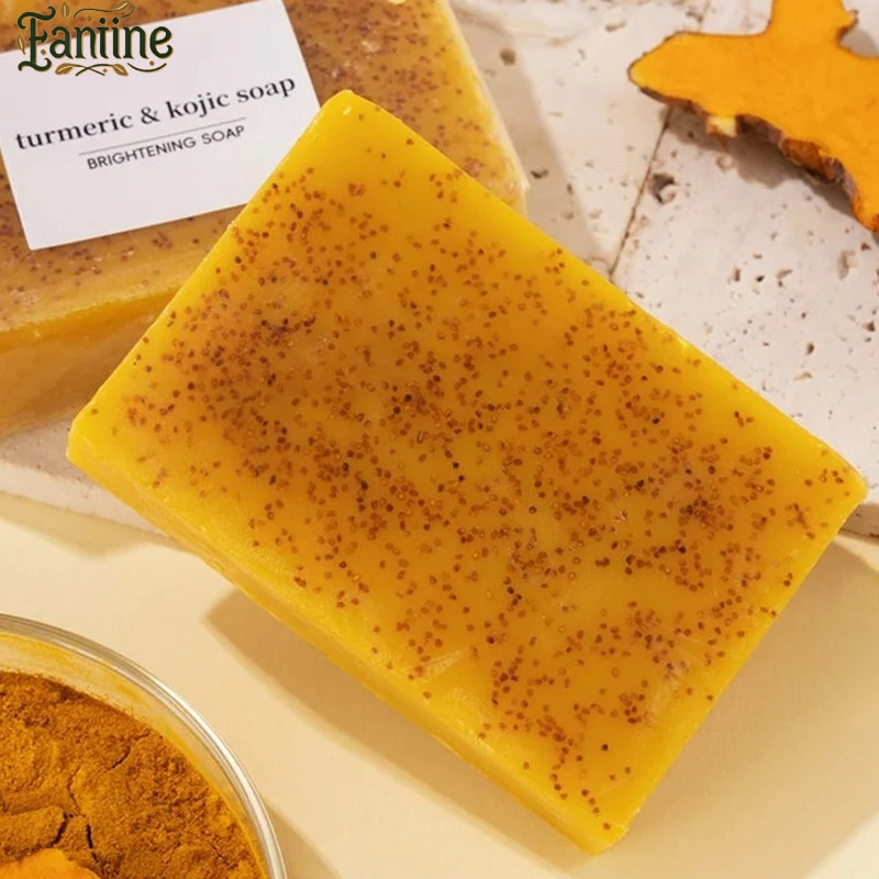 Handmade Soap Factory - OEM Turmeric Lemon Whitening Soap