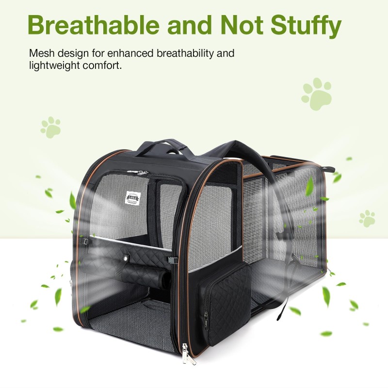 Pet Carrier Bag Manufacturer - OEM Soft Sided Mesh Bag