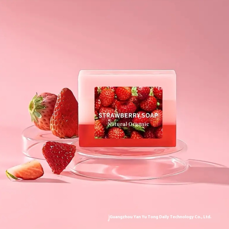 Bar Soap Manufacturer - OEM Rose Strawberry Essential Oil