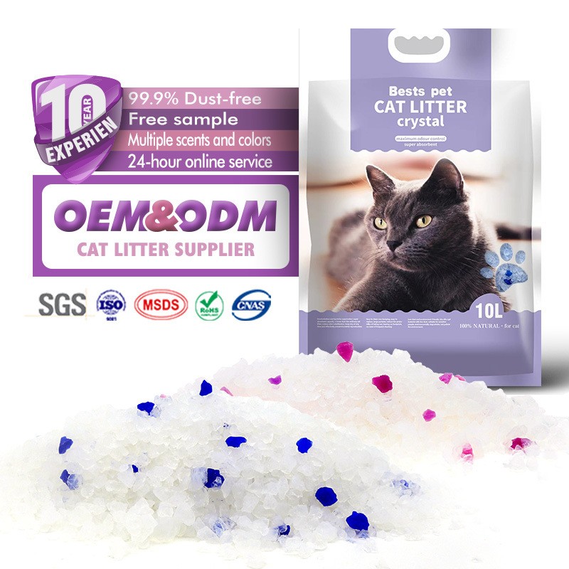 Cat Litter Manufacturer - OEM Premium Crystal Silica Gel