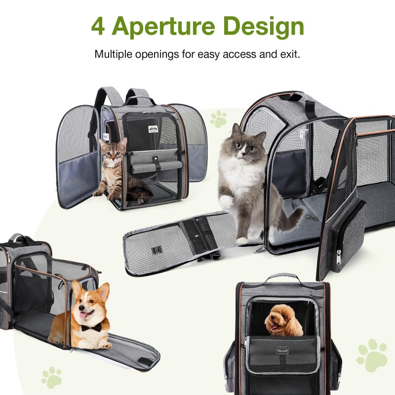 Pet Carrier Backpack Factory - OEM Elegant Transport Bag