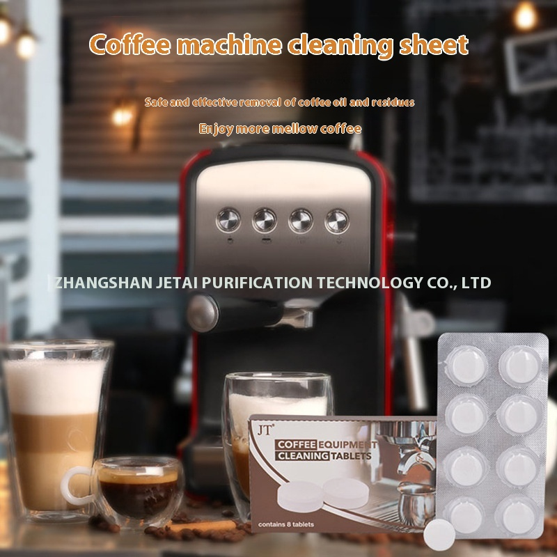 Coffee Machine Cleaner Factory - OEM 8 Tablets Espresso Cleaner