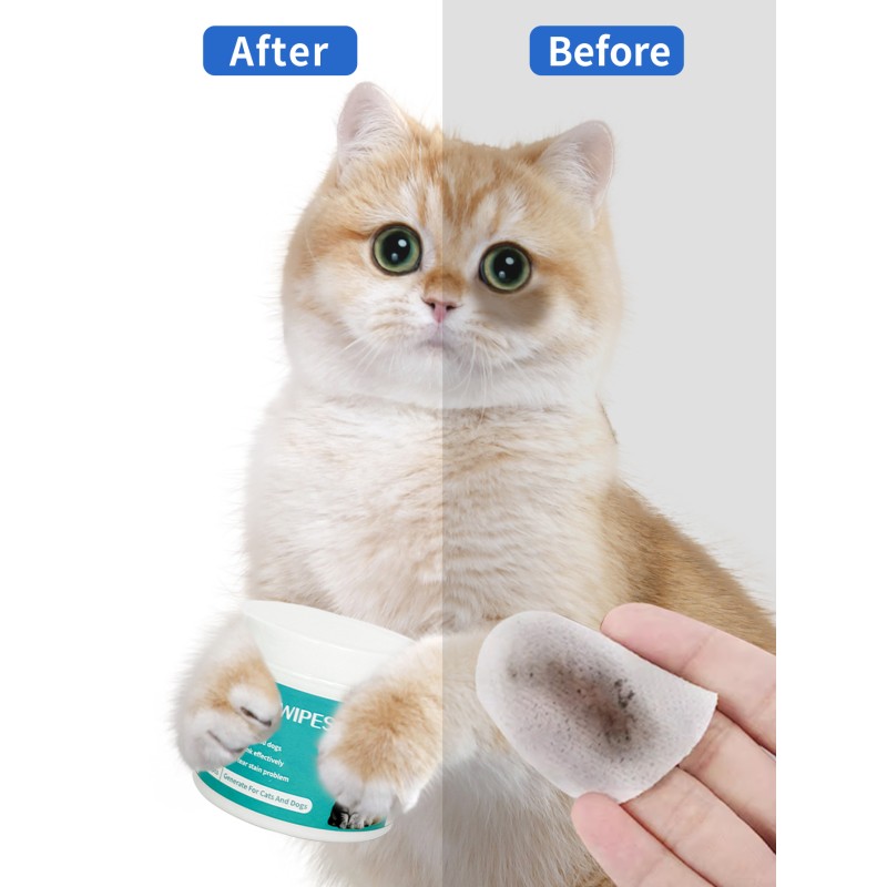 Dog Cleaning Gloves Manufacturer - OEM Alcohol-Free Wet Wipes