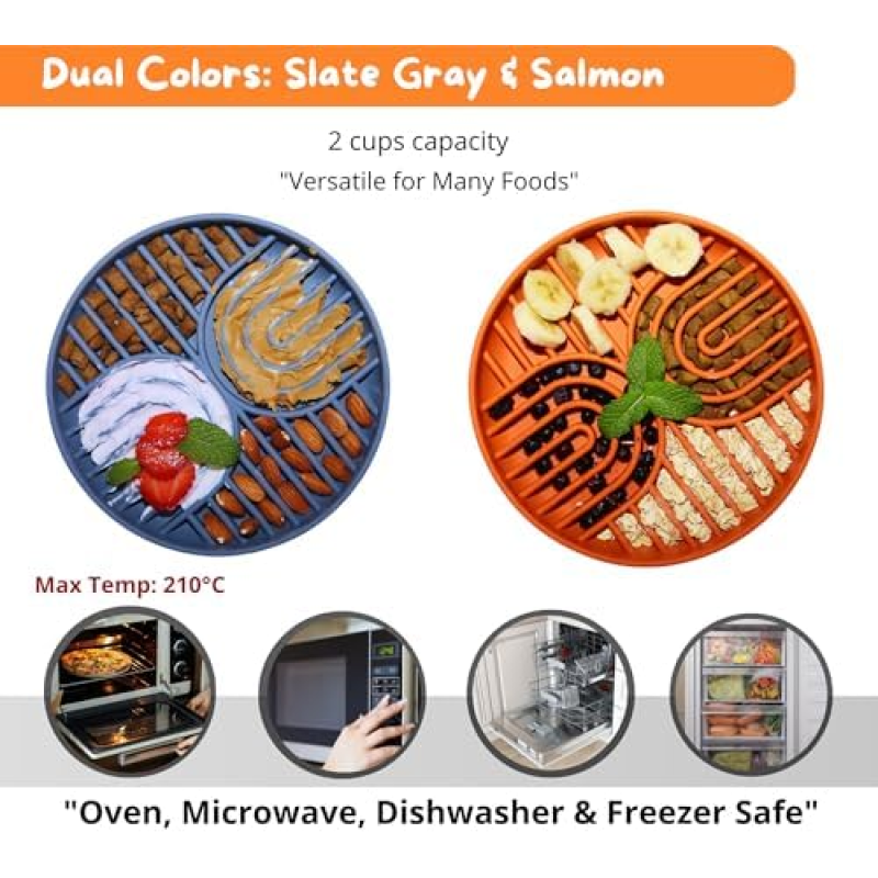 Slow Feeder Bowl Manufacturer - OEM Anti Slip Silicone Bowl