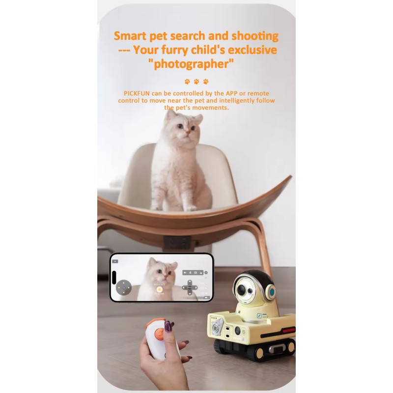 Pet Camera Factory - OEM AI Mobile 1080P Camera
